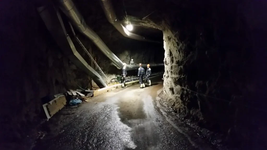 Kabelförläggning i bergtunnel, Värmland (2015)