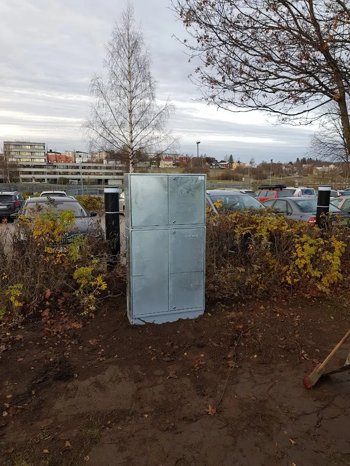 Publika laddstolpar, Härnösand (2016)