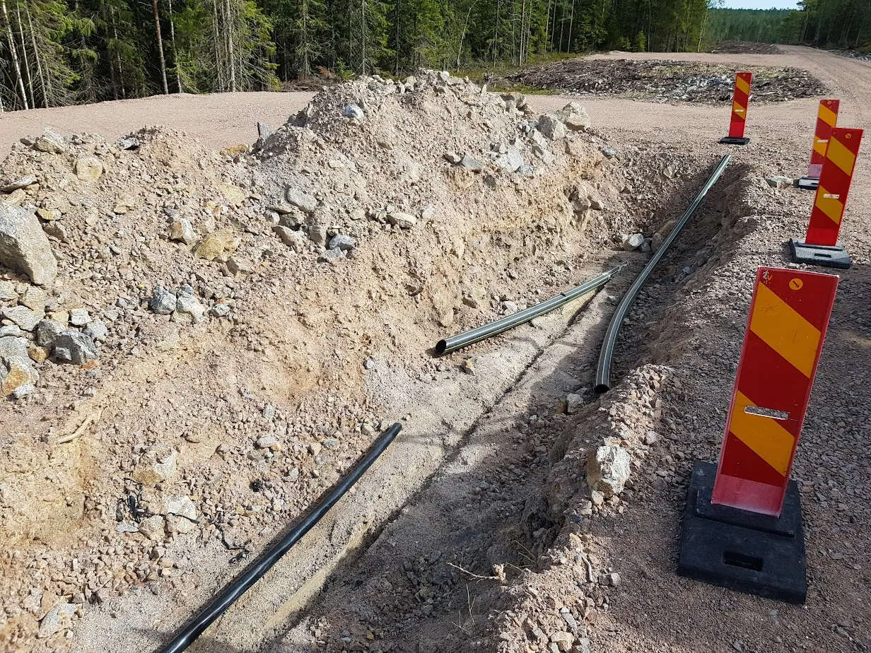 Kabelförläggning till vindkraftpark (2019)