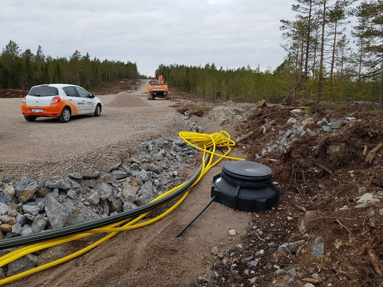 Kabelförläggning till vindkraftpark (2019)