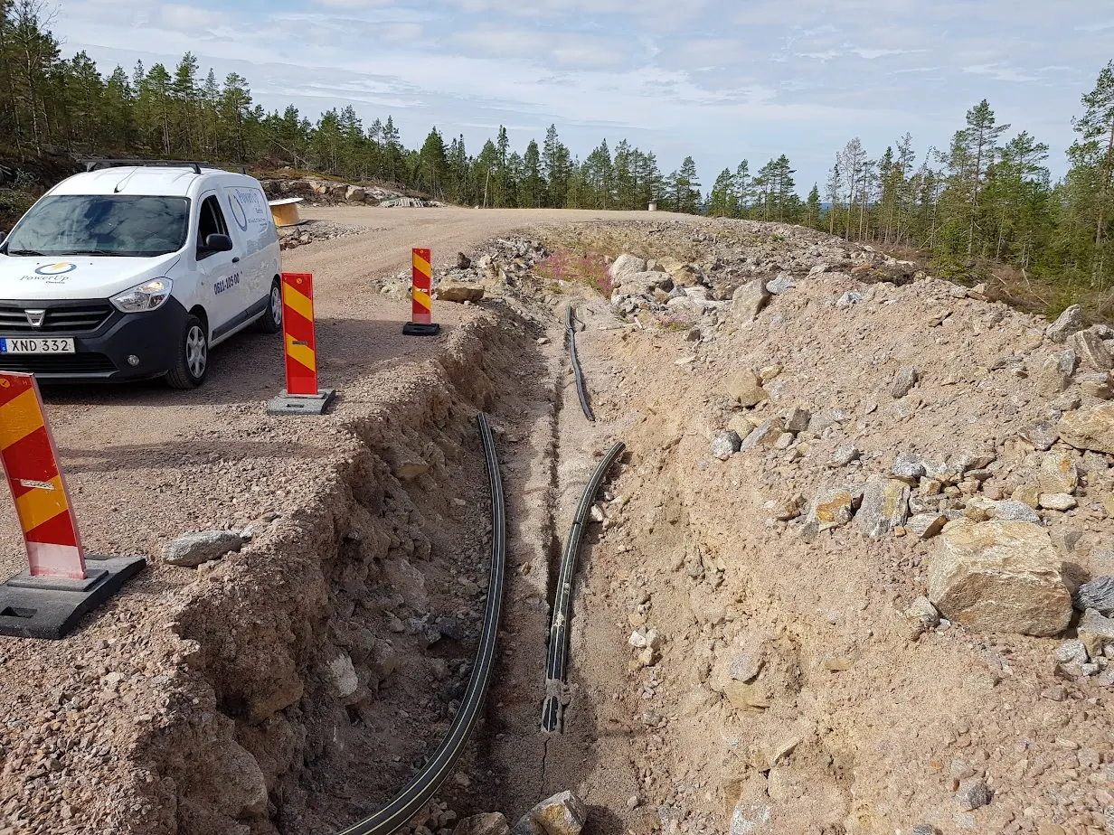 Kabelförläggning till vindkraftpark (2019)