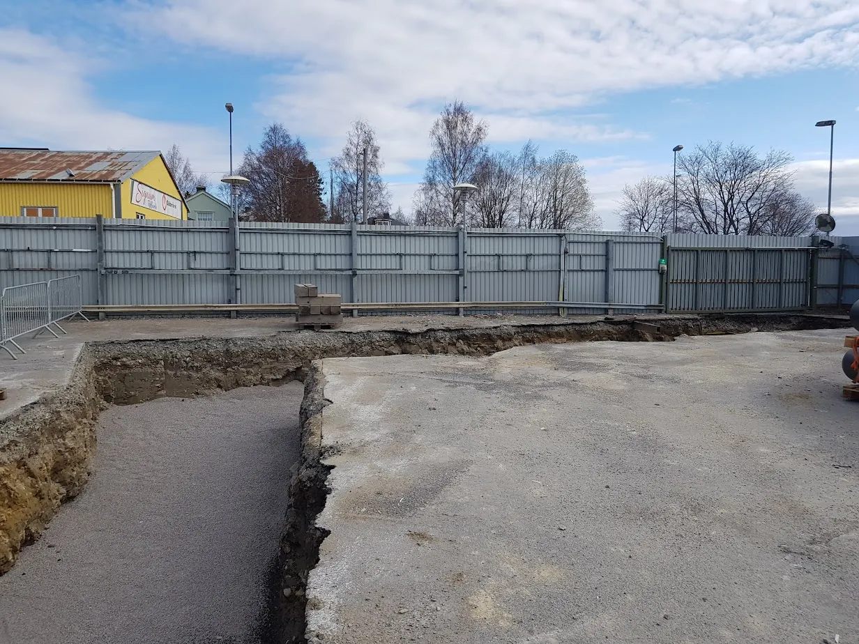 Kabelförläggning för panncentral, Härnösand (2021)