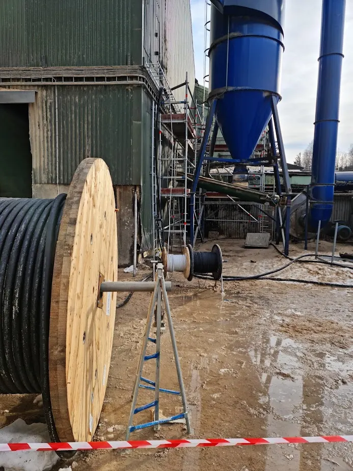Kraftmatning i pelletsfabrik (2021)