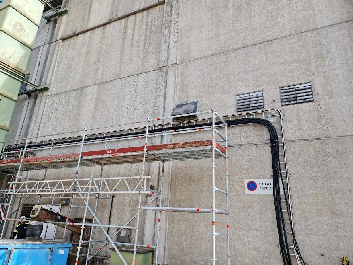 Kraftmatning i pelletsfabrik (2021)