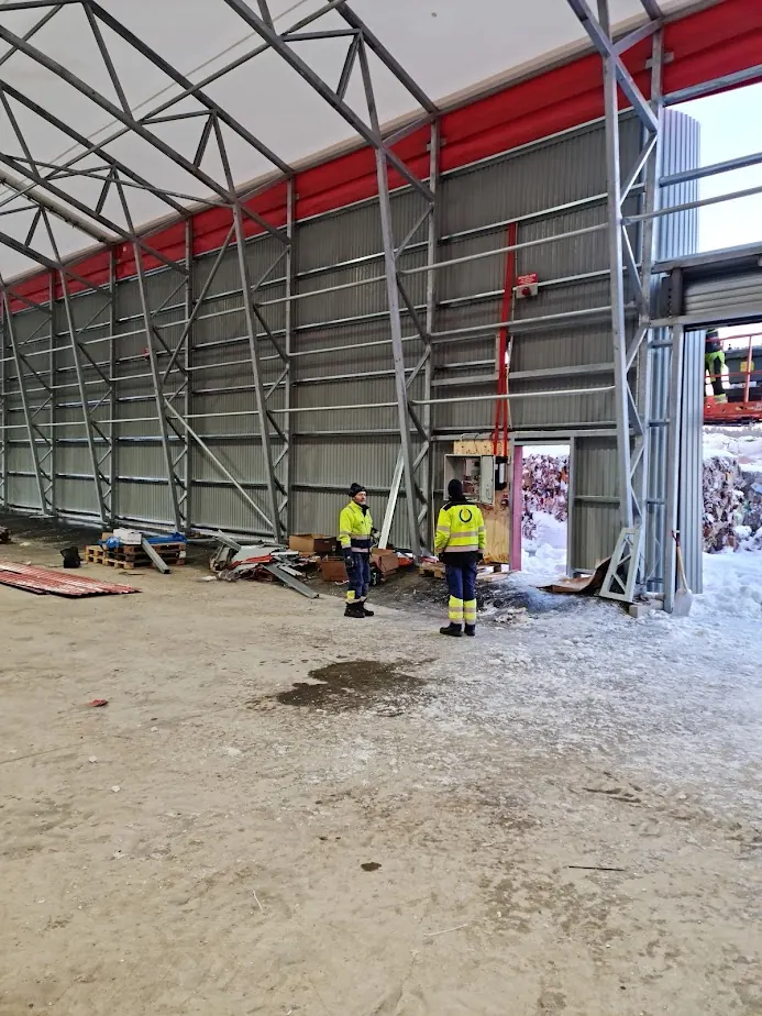 Brandlarm i hall, Härnösand (2021)