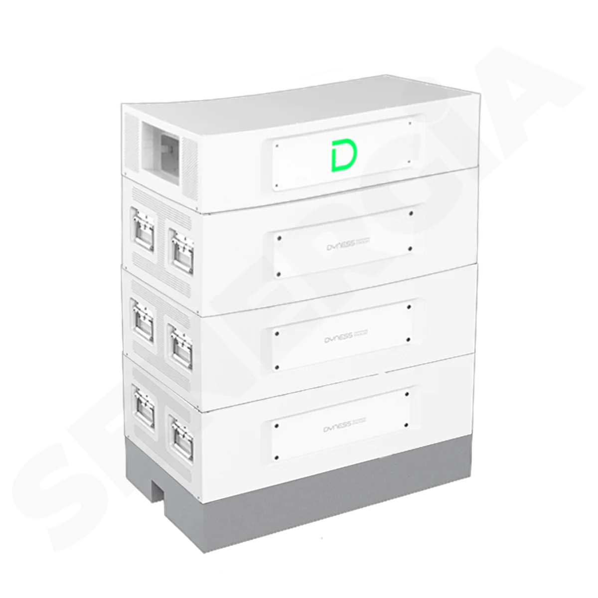 Dyness STACK280 batterilager – exempel på större anläggning