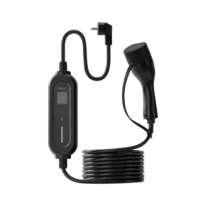 Deltaco Reseladdare Mode 2 Schuko-Typ2 6-16A m. Temp-sensor